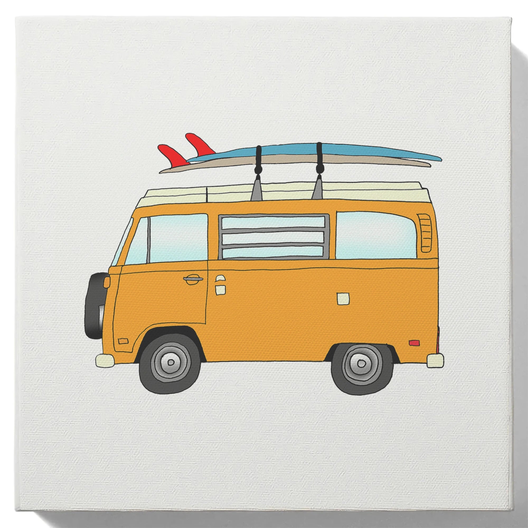 #24 1978 VW WESTFALIA & 2 LANCE CARSON NOSERIDERS