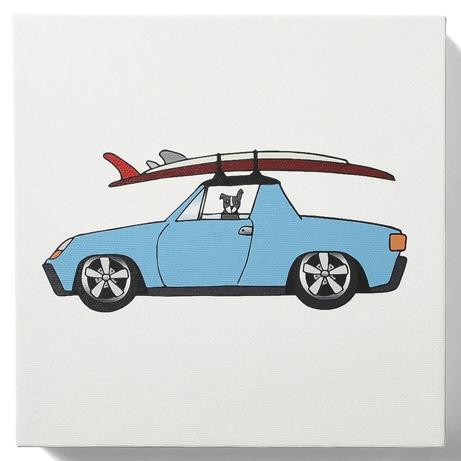 #19 1979 PORSCHE 914 & LOGS & DOG