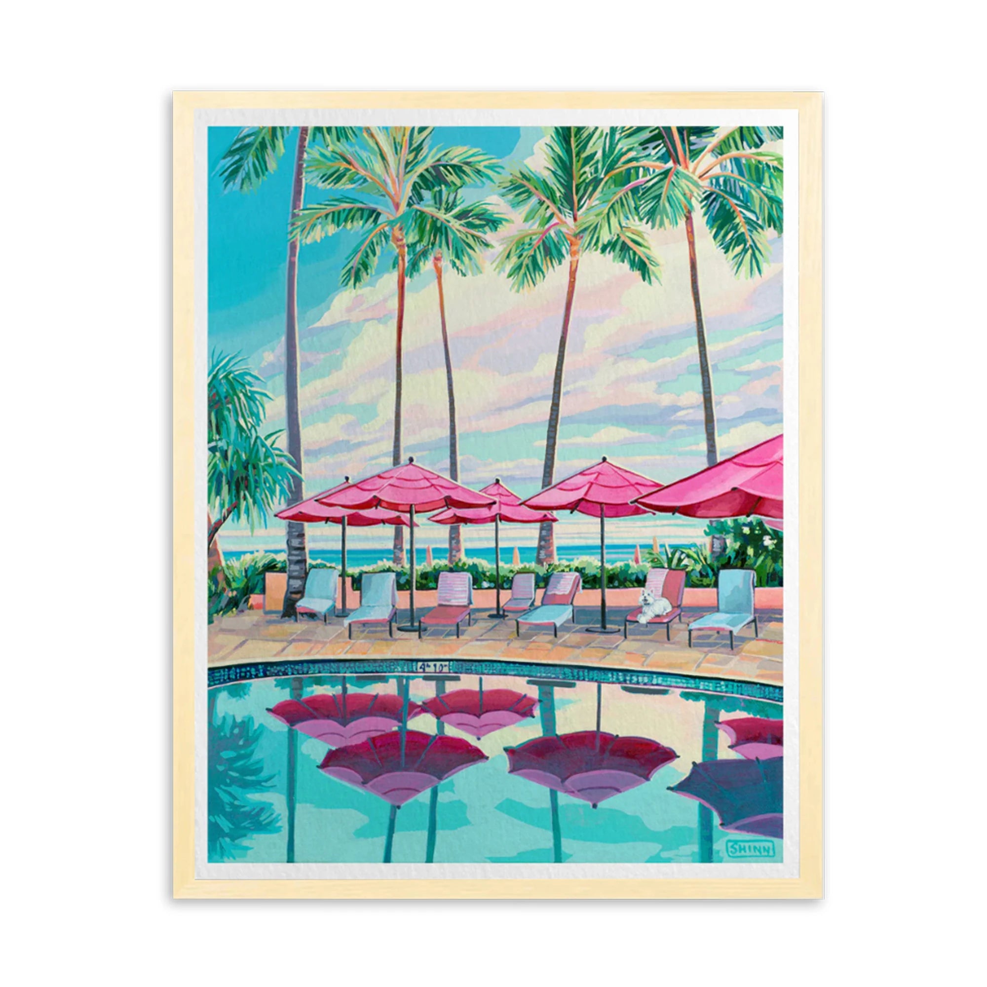 [SET]PINK UMBRELLAS