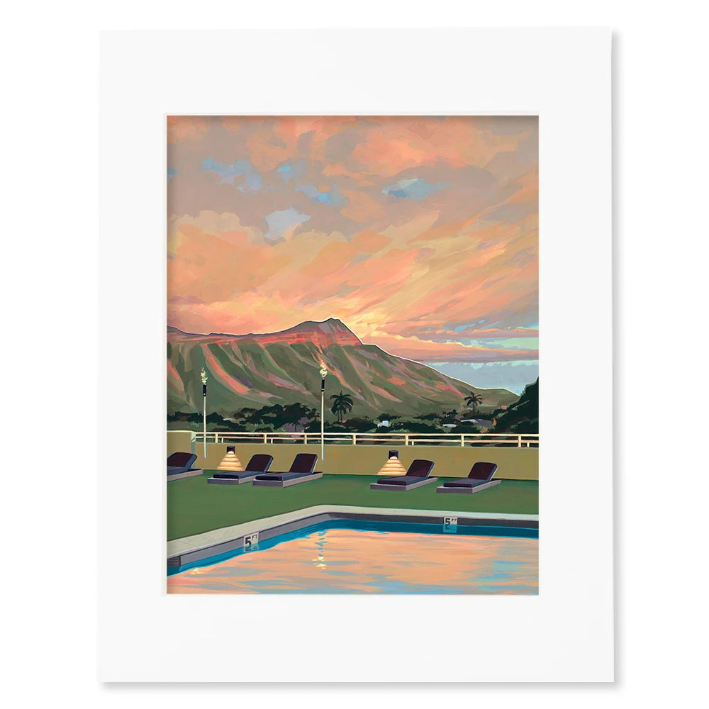 DIAMOND HEAD IN GOLD