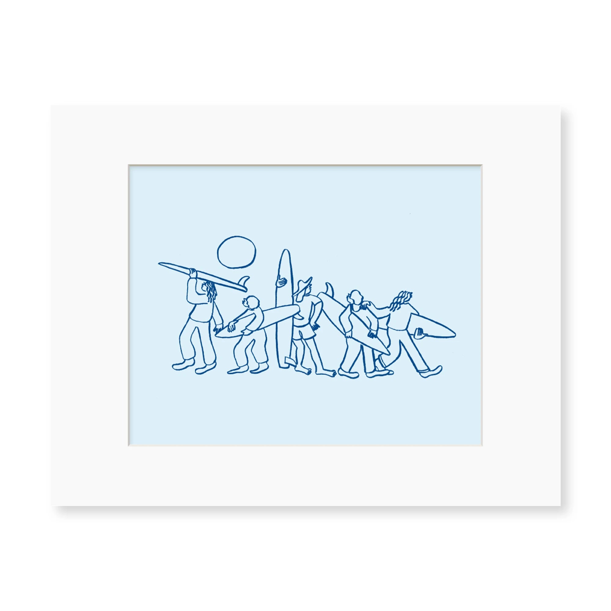 BLUE SURFERS