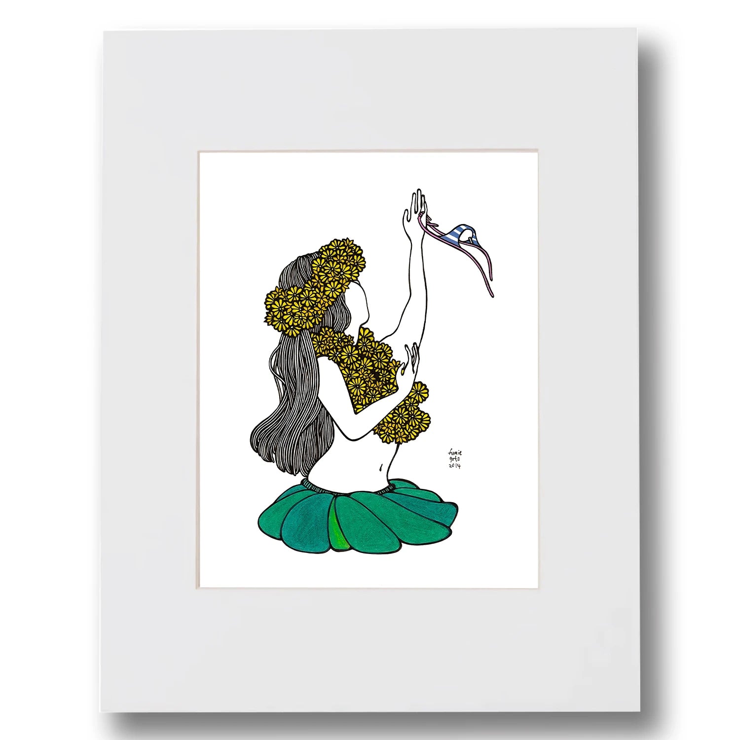 HULA GIRL BOTTOM