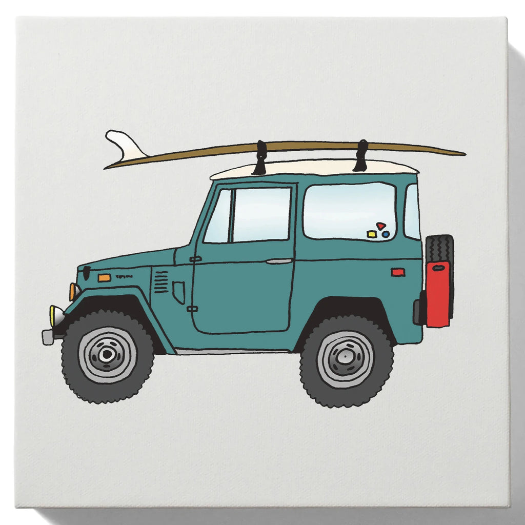 #12 1972 TOYOTA FJ40 & 10’ COOPERFISH V2 MALIBU FOIL