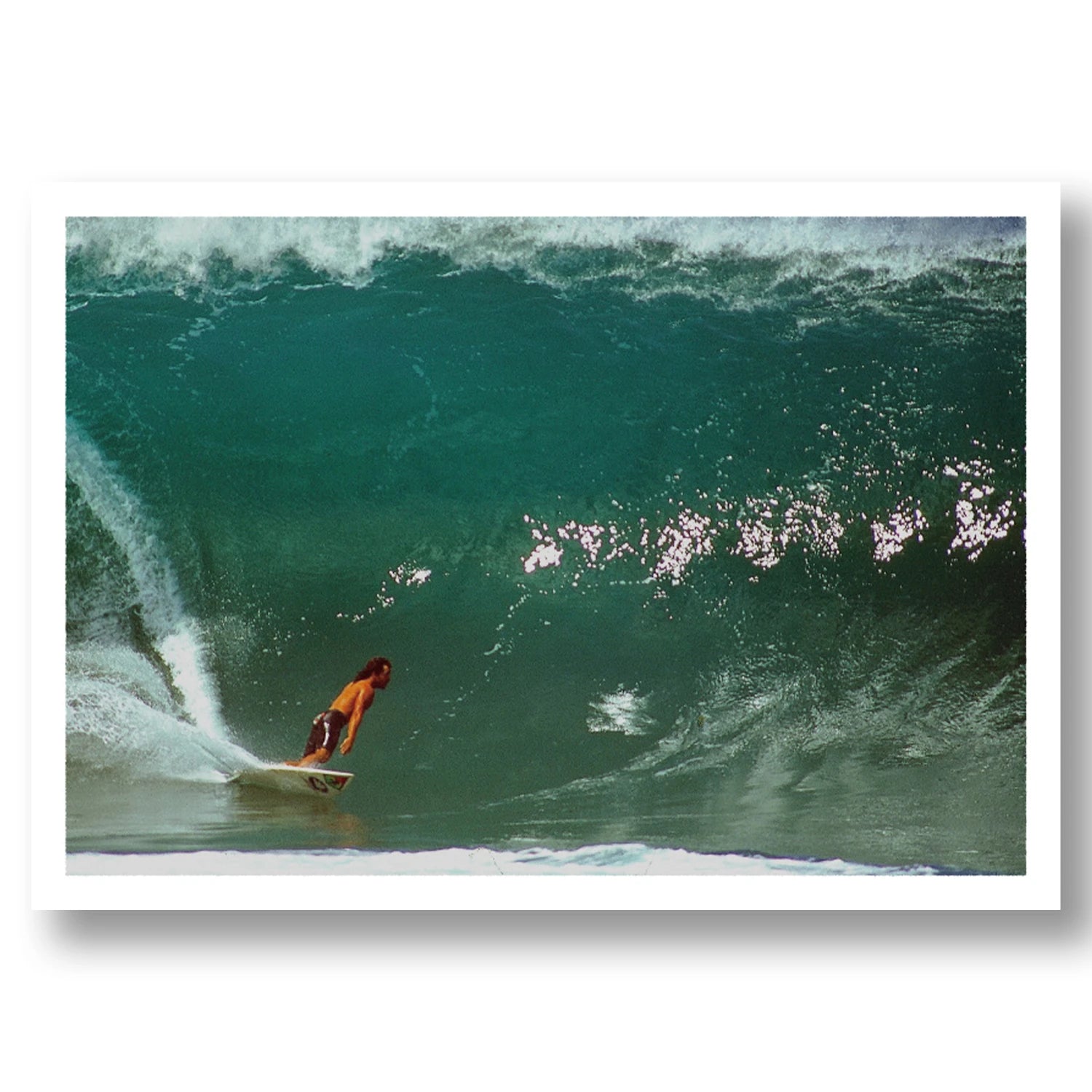 HAWAII PRO SURFER DEREK HO AT THE BANZAI PIPELINE