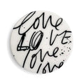 LOVE LOVE LOVE CIRCLE PANELS