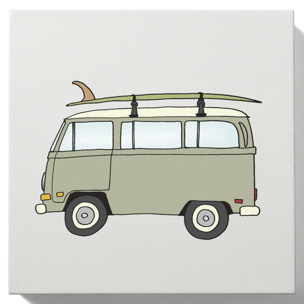 #3 1968 VW BUS & 9'4 ALMOND SURF THUMP