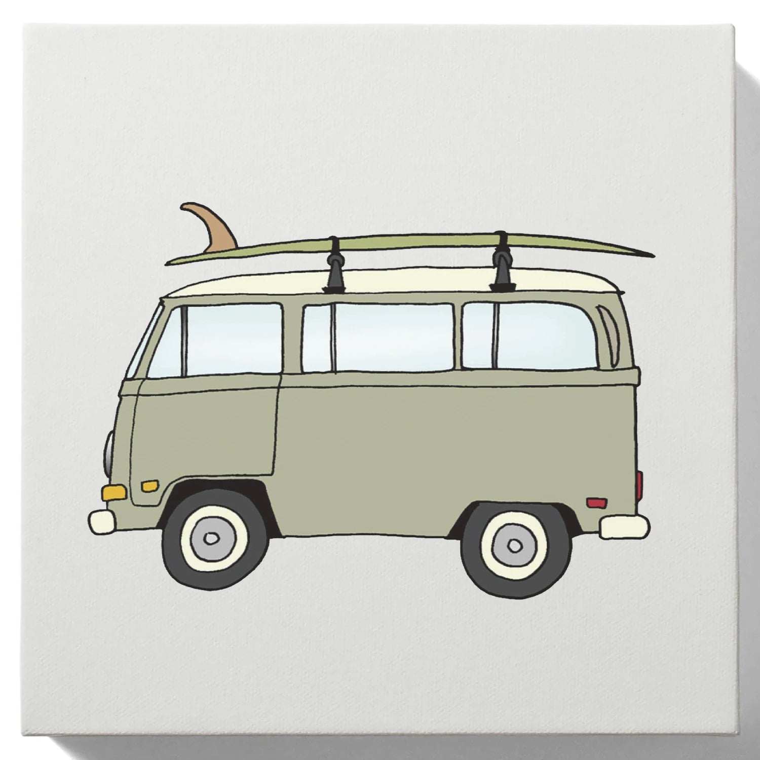#3 1968 VW BUS & 9'4 ALMOND SURF THUMP