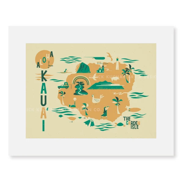 KAUAI MAP