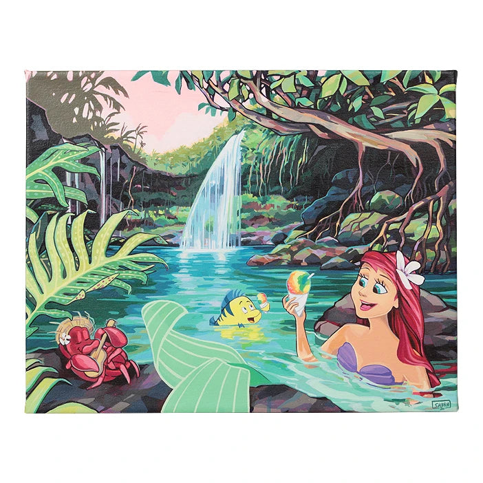 THE WATER MEETS LAND-LM