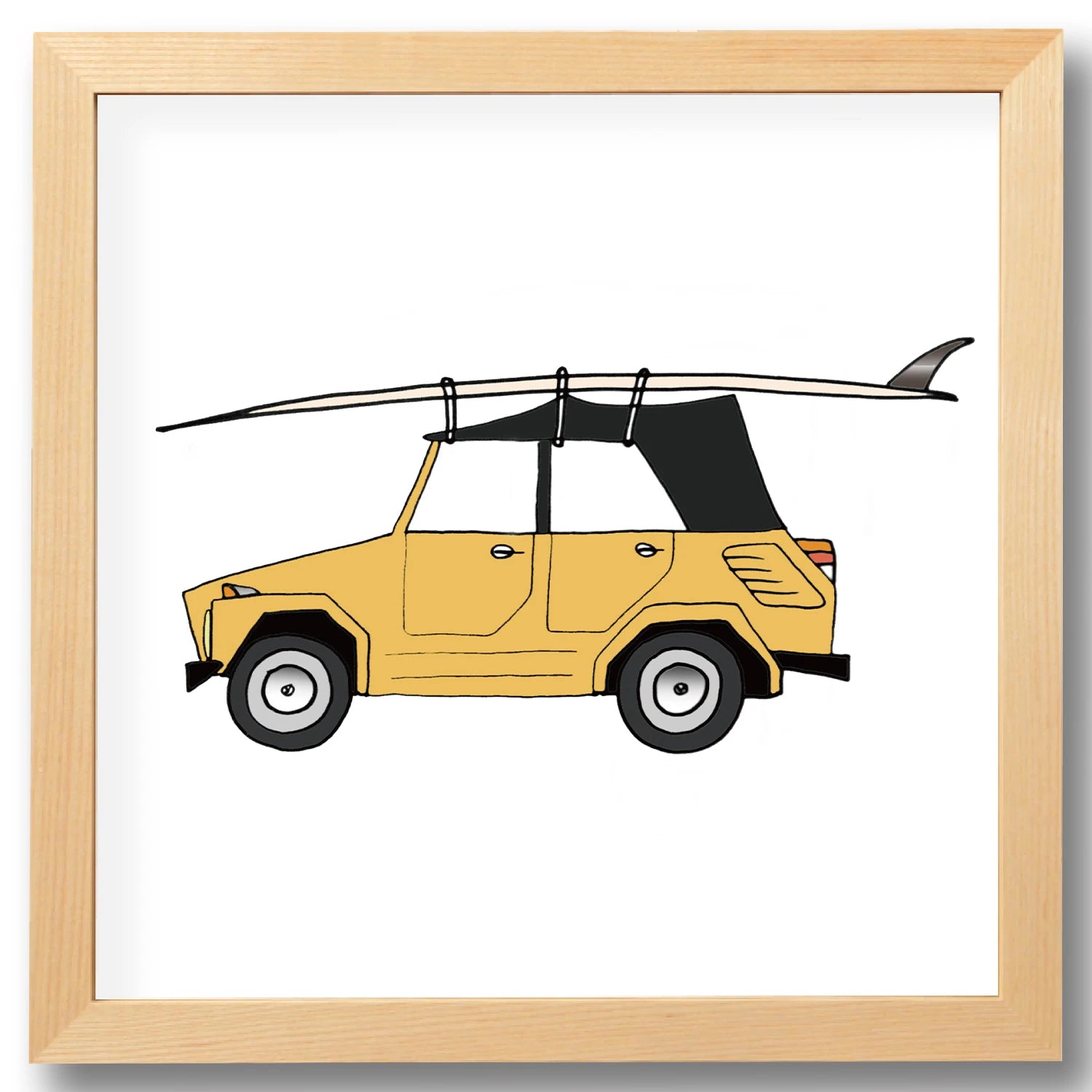 #9 1971 VW “THING” & 12’ SKIP FRYE SINGLE FIN GLIDER