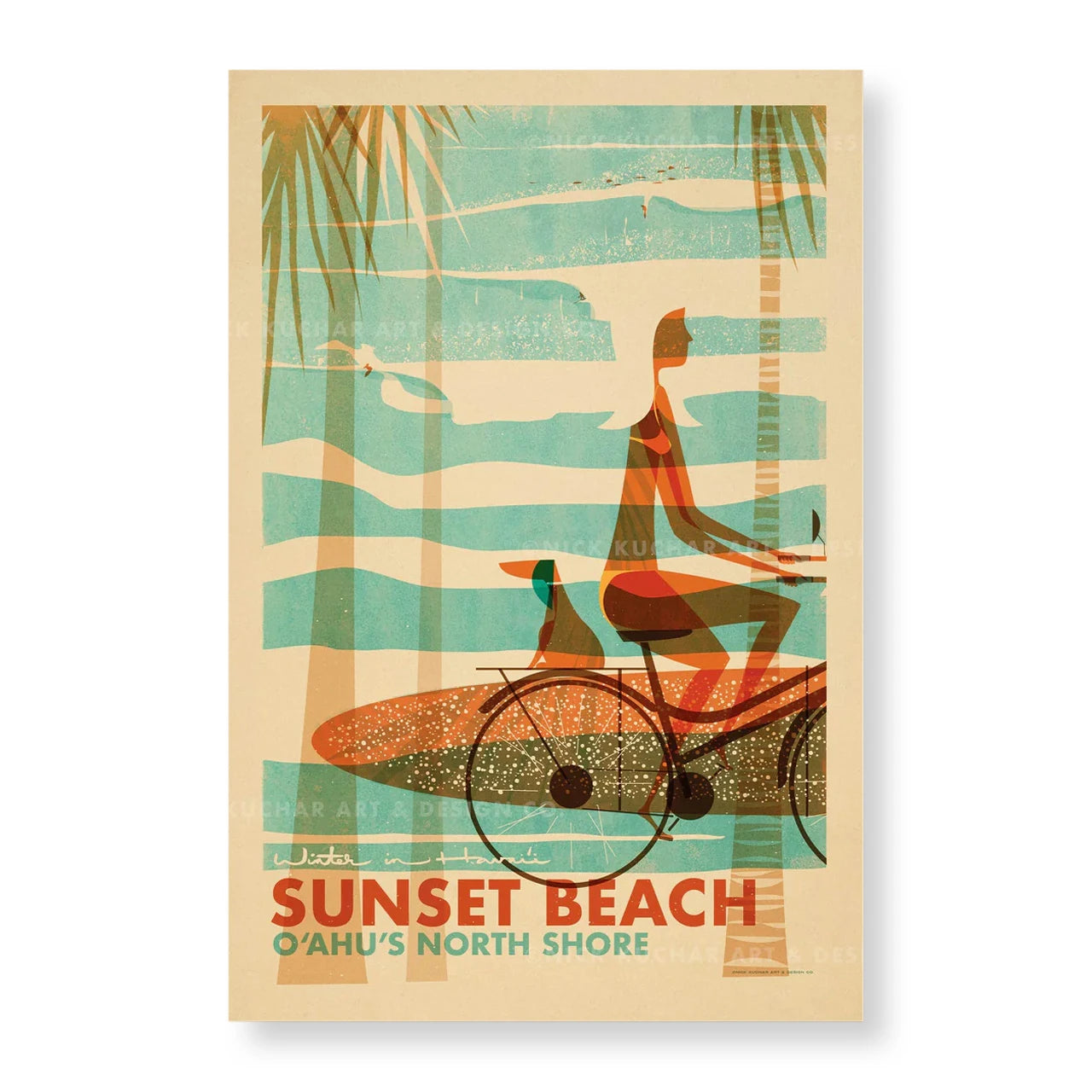 SUNSET BEACH WAHINE