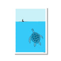 THE BLUE  TURTLE