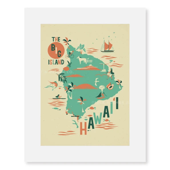 BIG ISLAND MAP