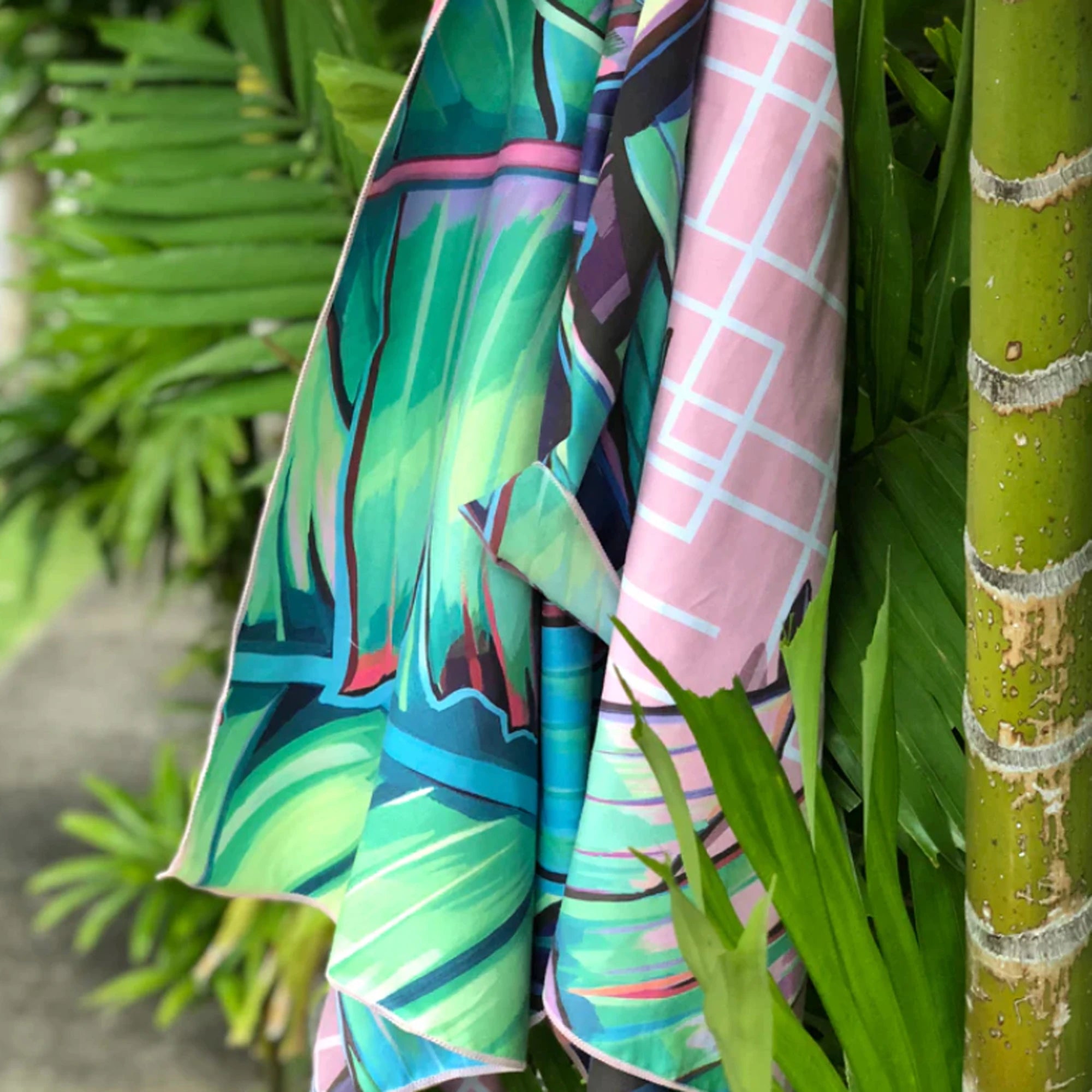 PALM SHADOWS SURFER TOWEL