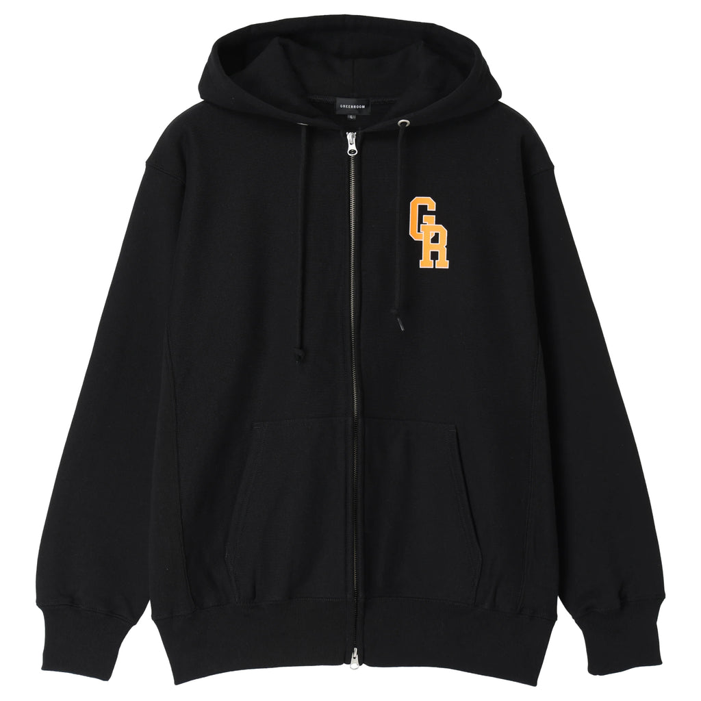 GR LOGO ZIP HOODIE