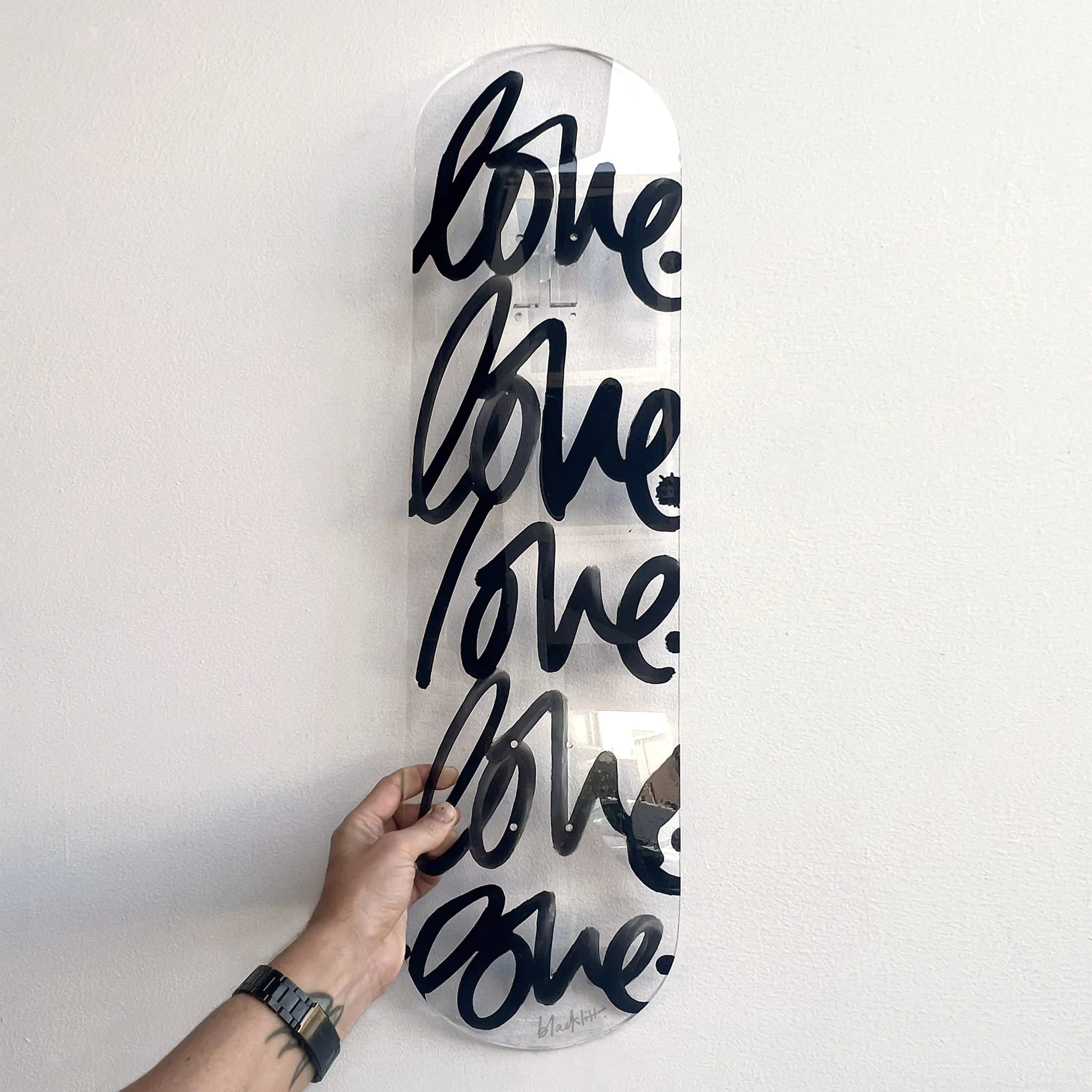 LOVE ACRYLIC SKATEBOARDS