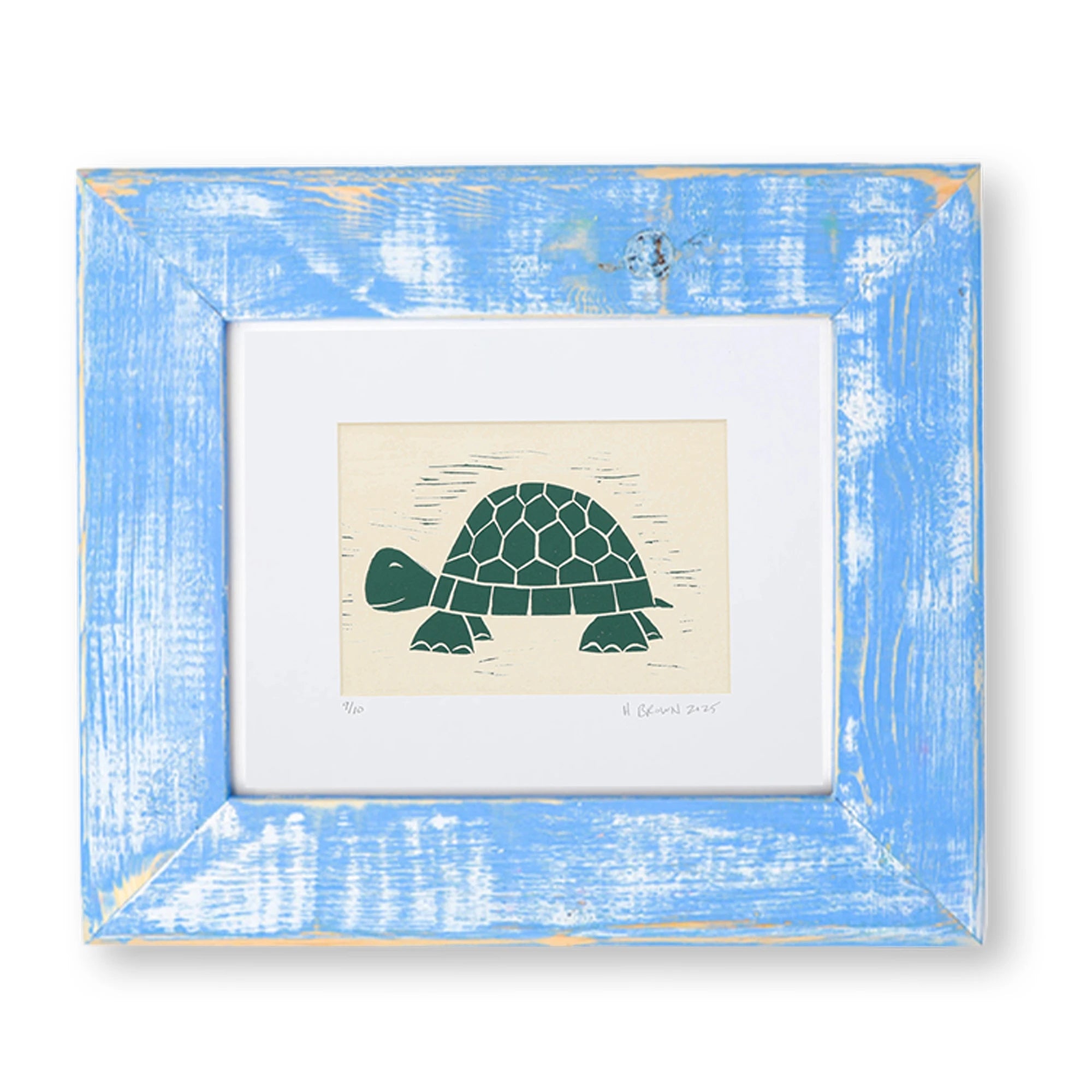LINO CUT, GREEN HONU