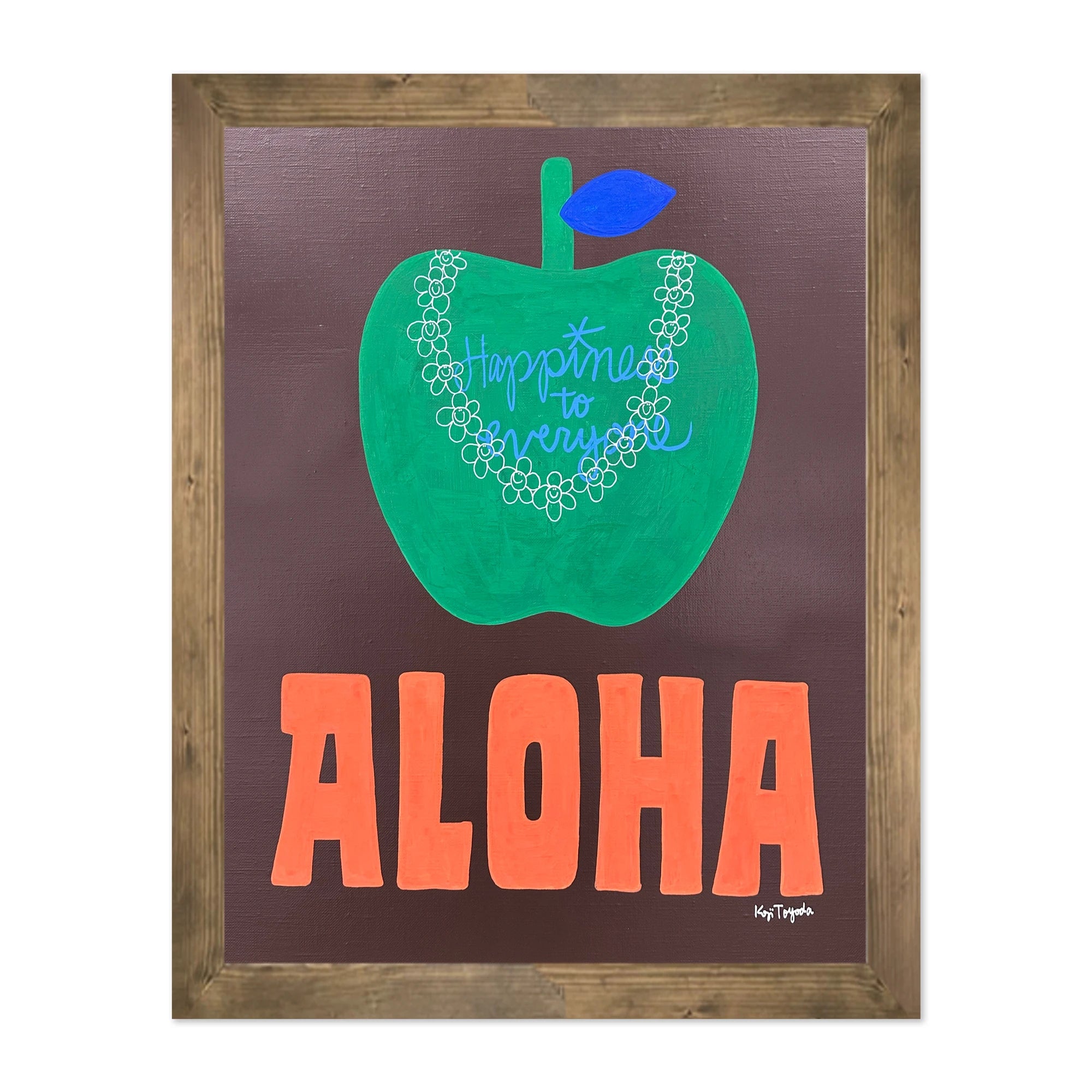 ALOHA APPLE (GREEN)