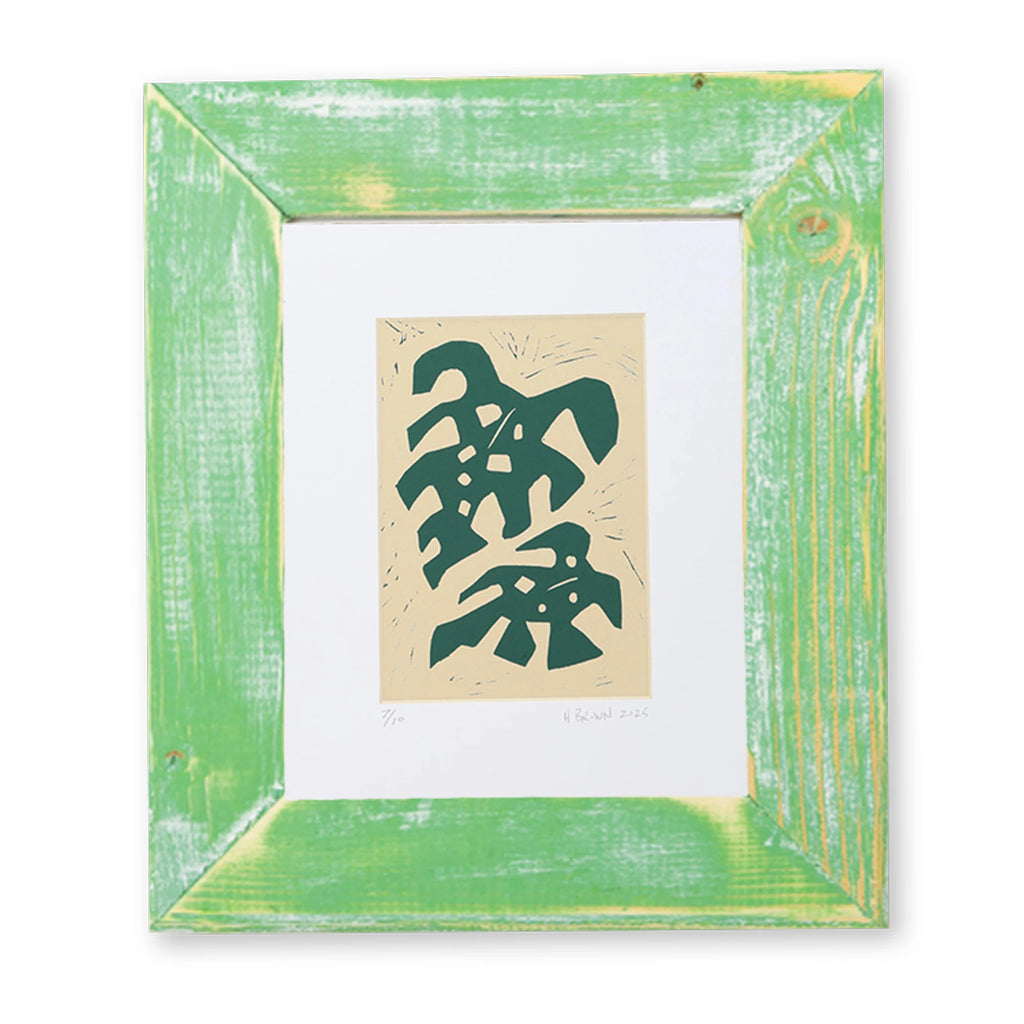 LINO CUT, MONSTERA LEAVES