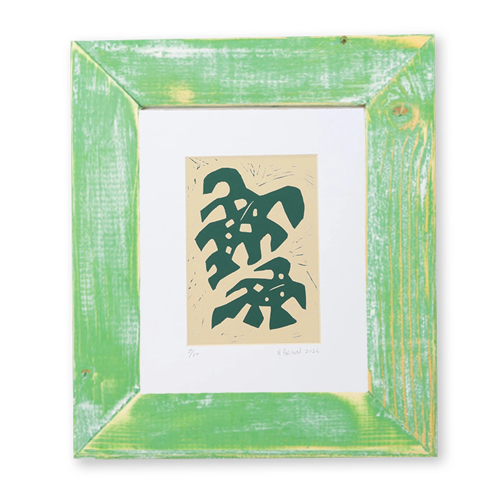 LINO CUT, MONSTERA LEAVES
