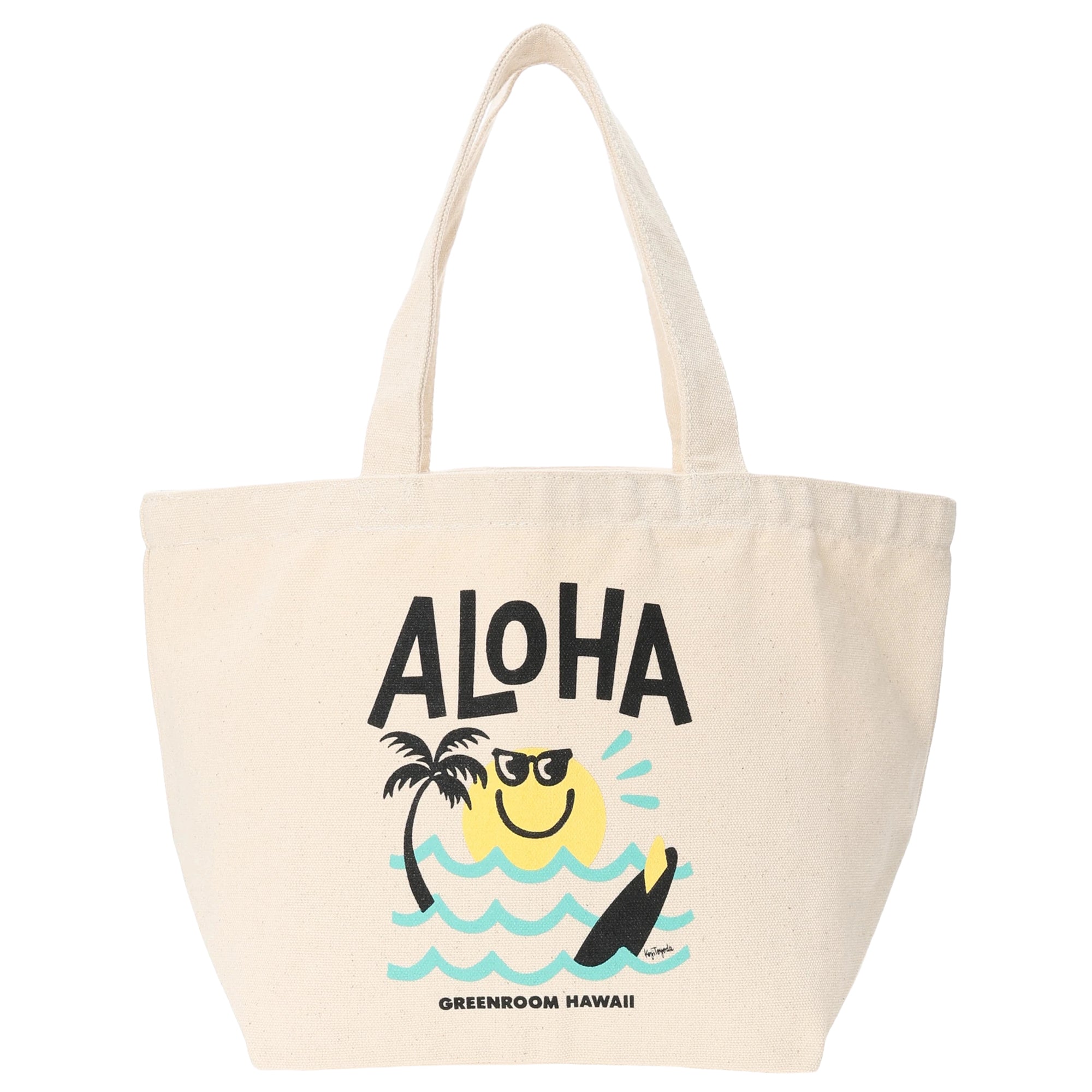 ALOHA SUN SMALL TOTE BAG