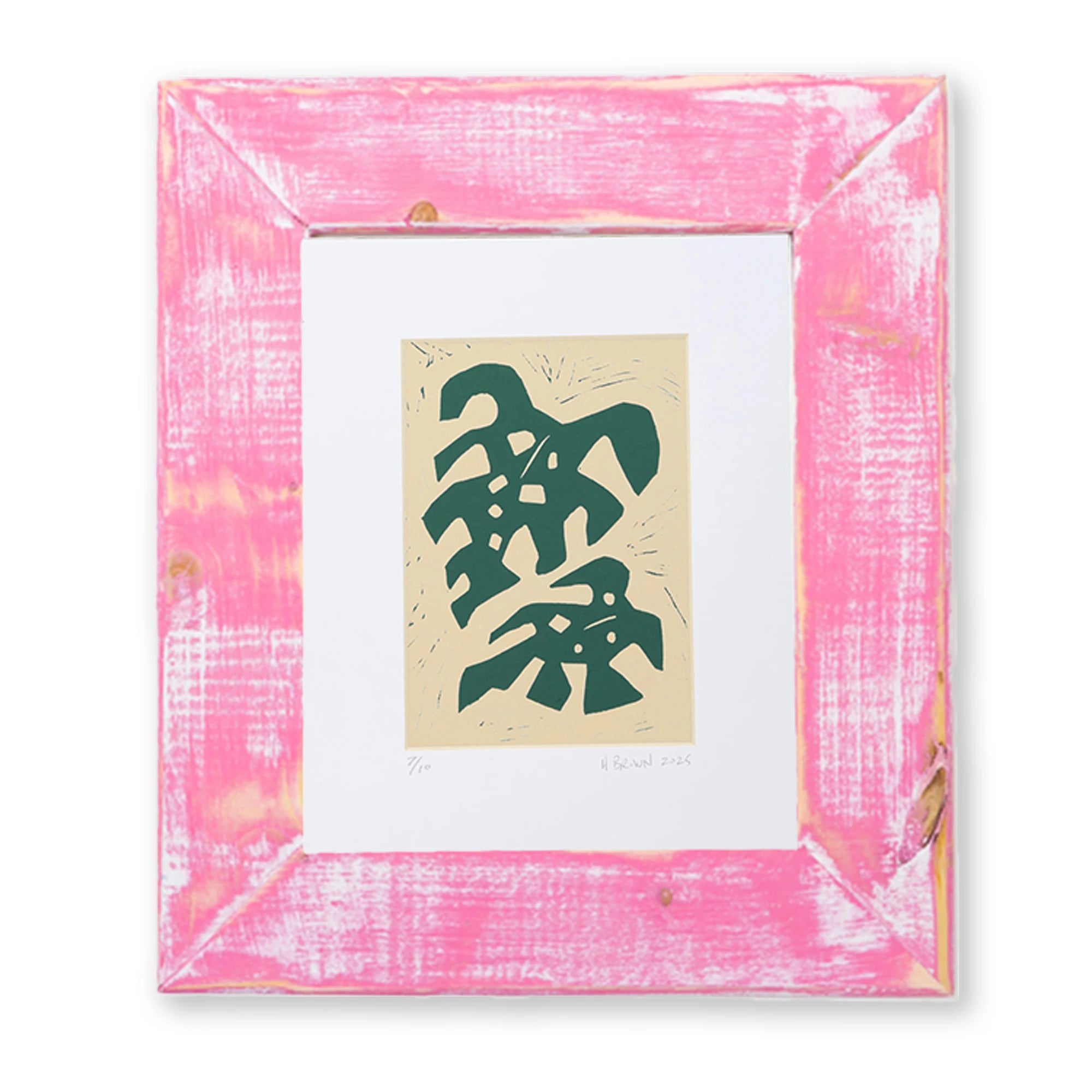 LINO CUT, MONSTERA LEAVES