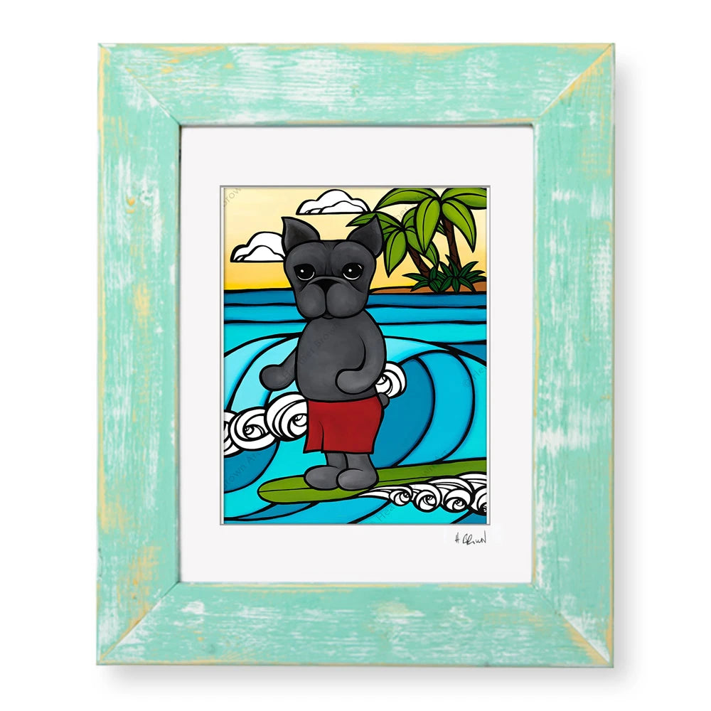 HENRY GOES SURFING