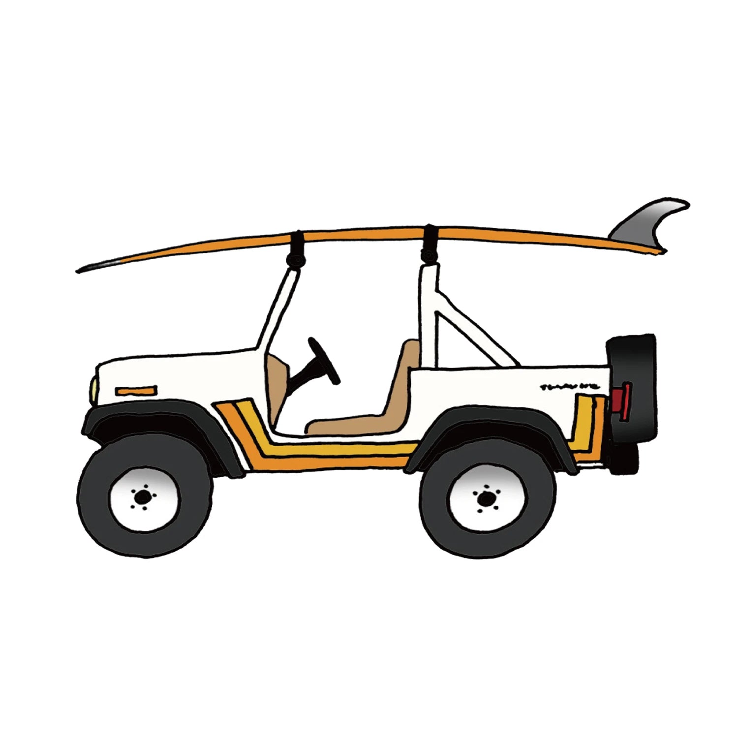 #1 1984 JEEP SCRAMBLER & 9'4 ZEPH CARRIGG “ISIS”