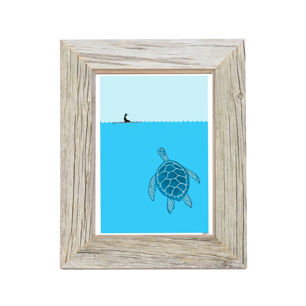 THE BLUE  TURTLE