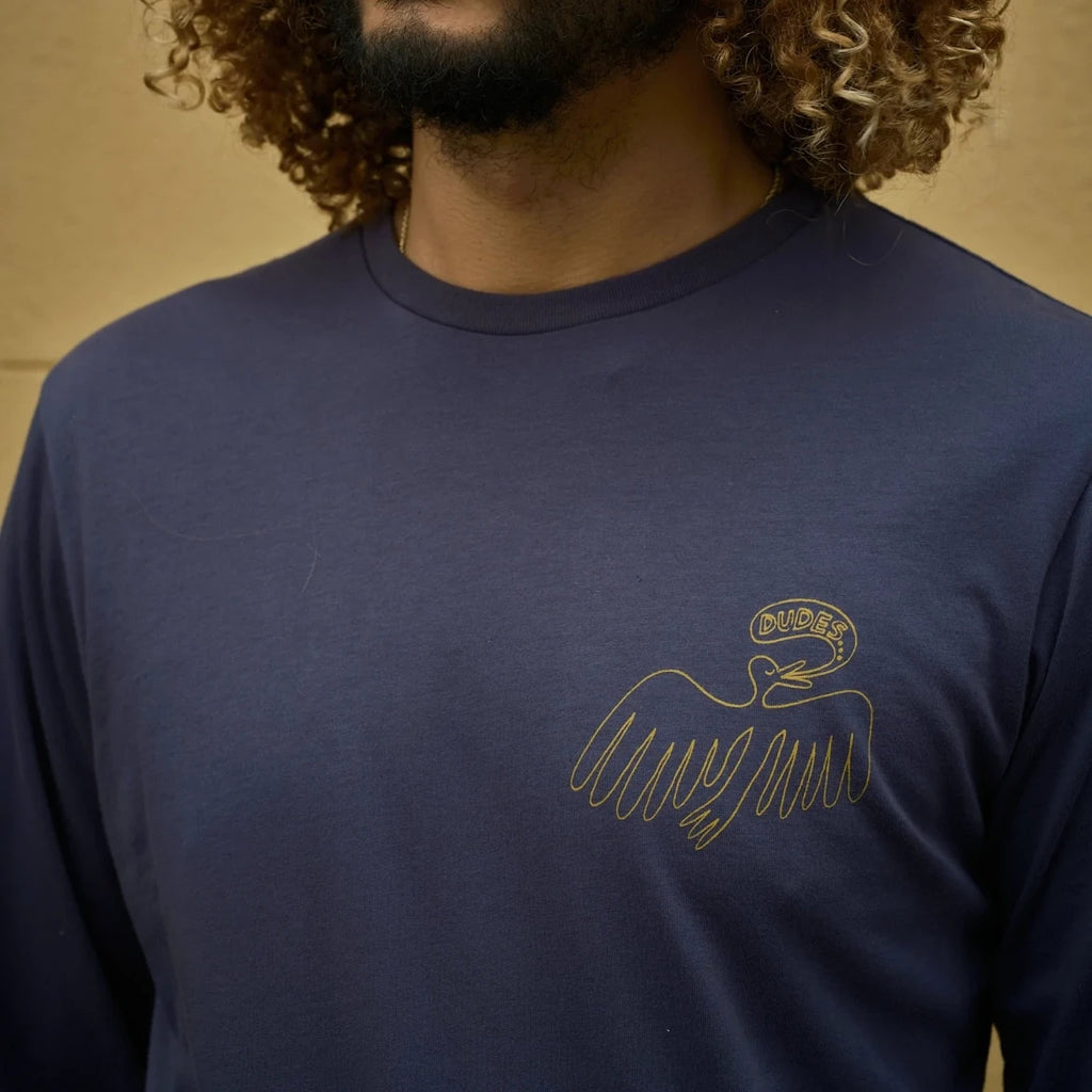 DUDE YES LONG SLEEVE