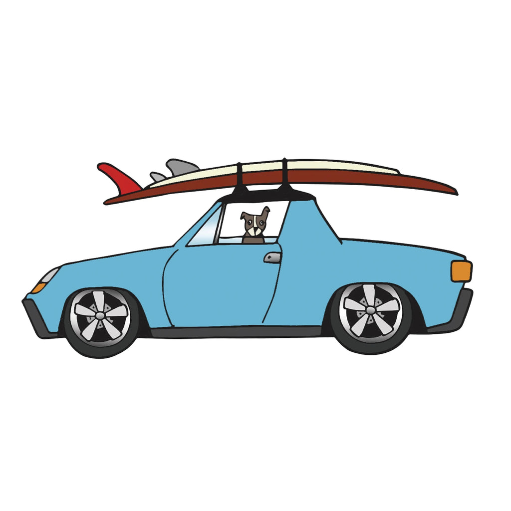 #19 1979 PORSCHE 914 & LOGS & DOG