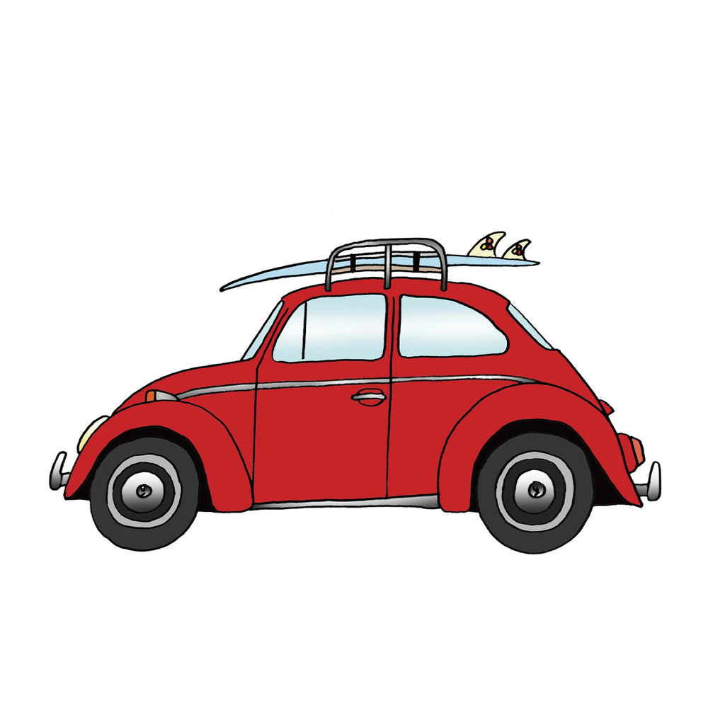 #4 1964 VW BUG & 6'8 CHANNEL ISLANDS “FLYER”