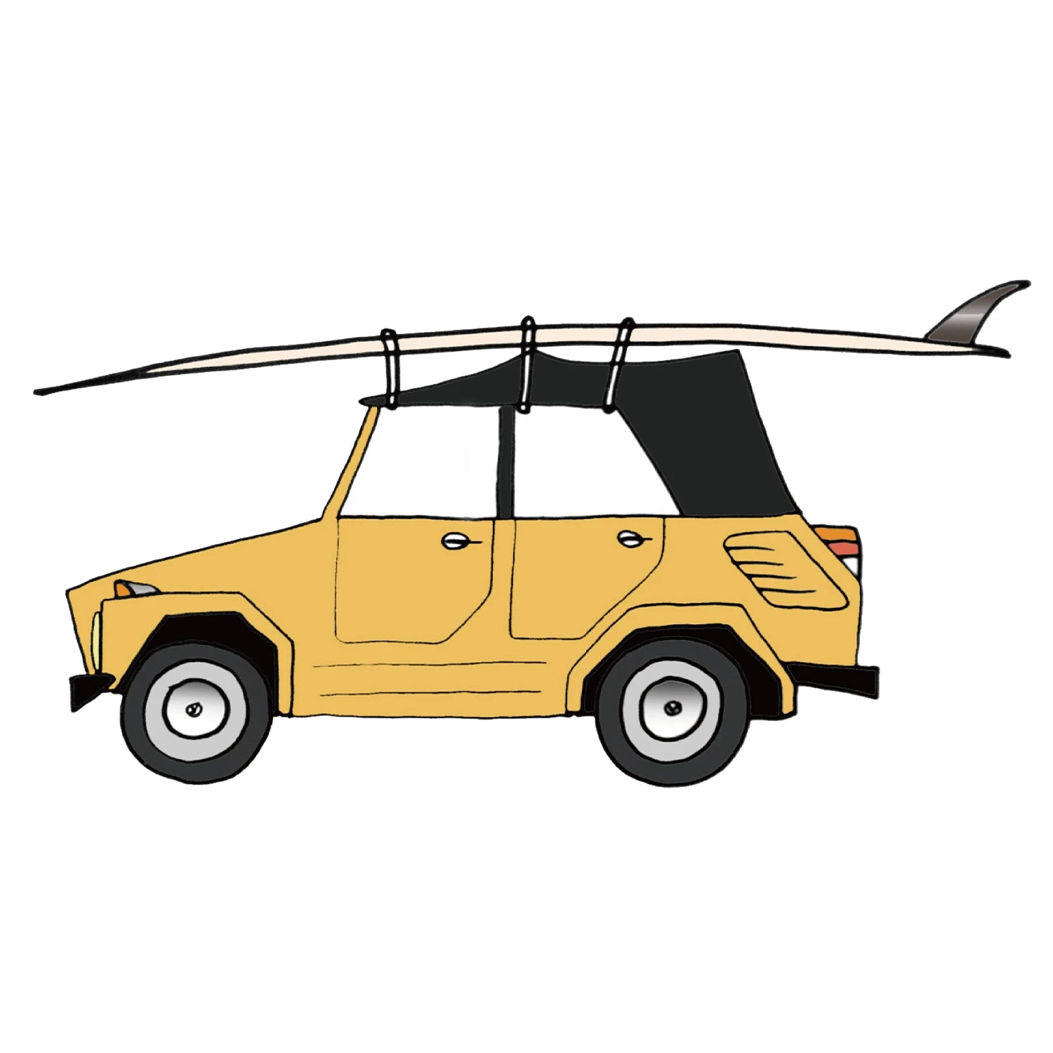 #9 1971 VW “THING” & 12’ SKIP FRYE SINGLE FIN GLIDER