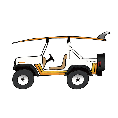 #1 1984 JEEP SCRAMBLER & 9'4 ZEPH CARRIGG “ISIS”