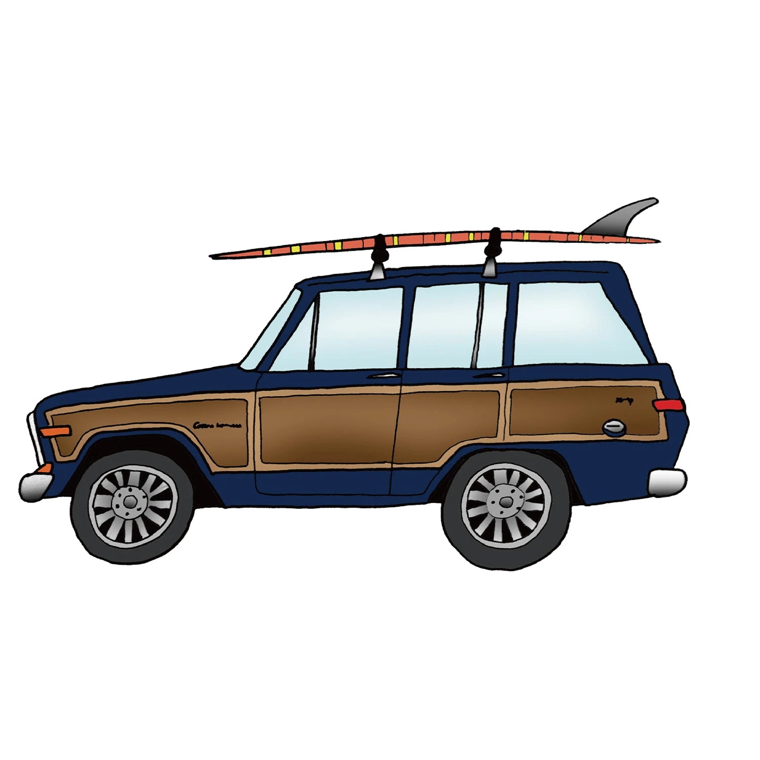 #7 1989 JEEP GRAND WAGONEER & 9'0 MATT GARBUTT