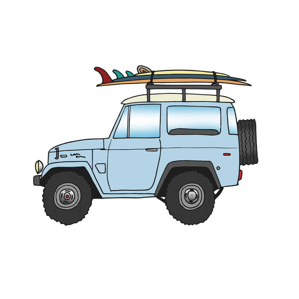 #14 TOYOTA LANDCRUISER FJ40 & TRAVEL QUIVER