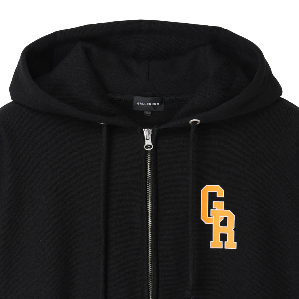 GR LOGO ZIP HOODIE