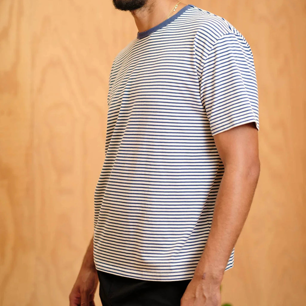 STRIPED HEAVY TEE
