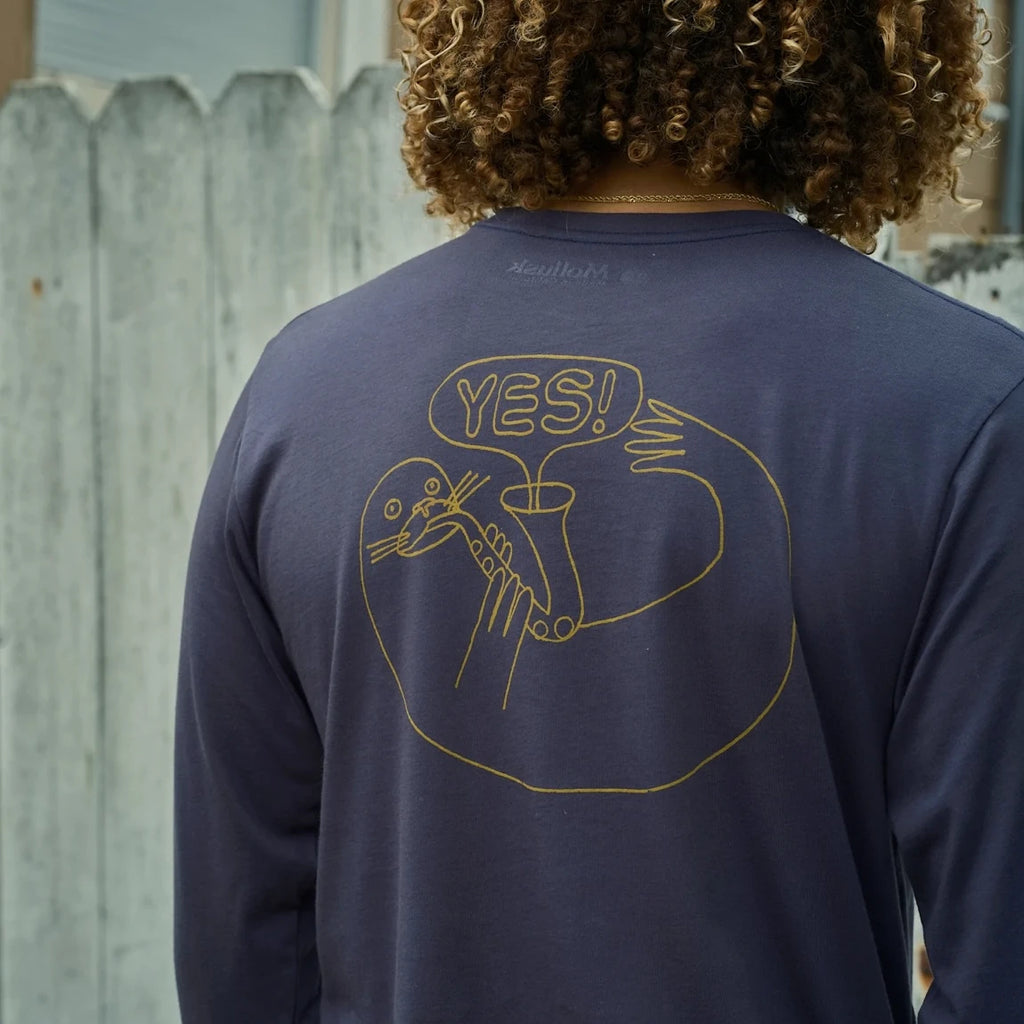 DUDE YES LONG SLEEVE