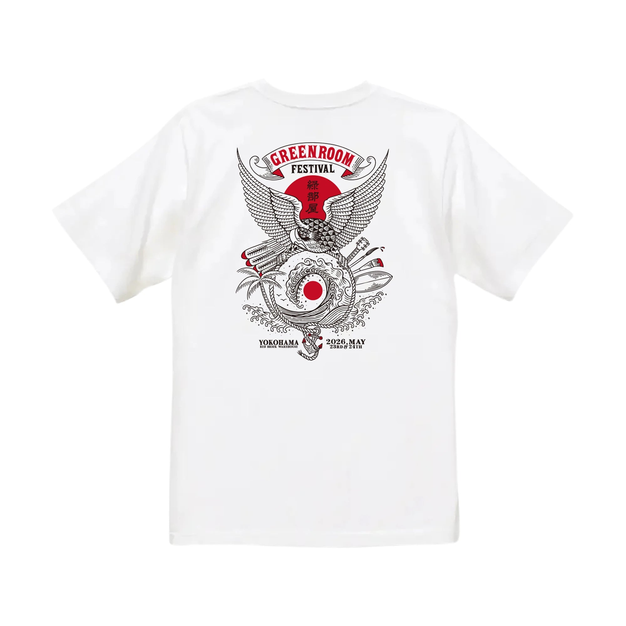 遊鷹 × GREENROOM FESTIVAL 26 TEE