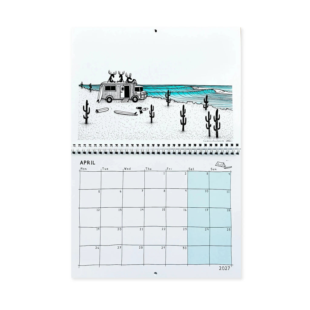 JONAS CLAESSON 2027 CALENDAR