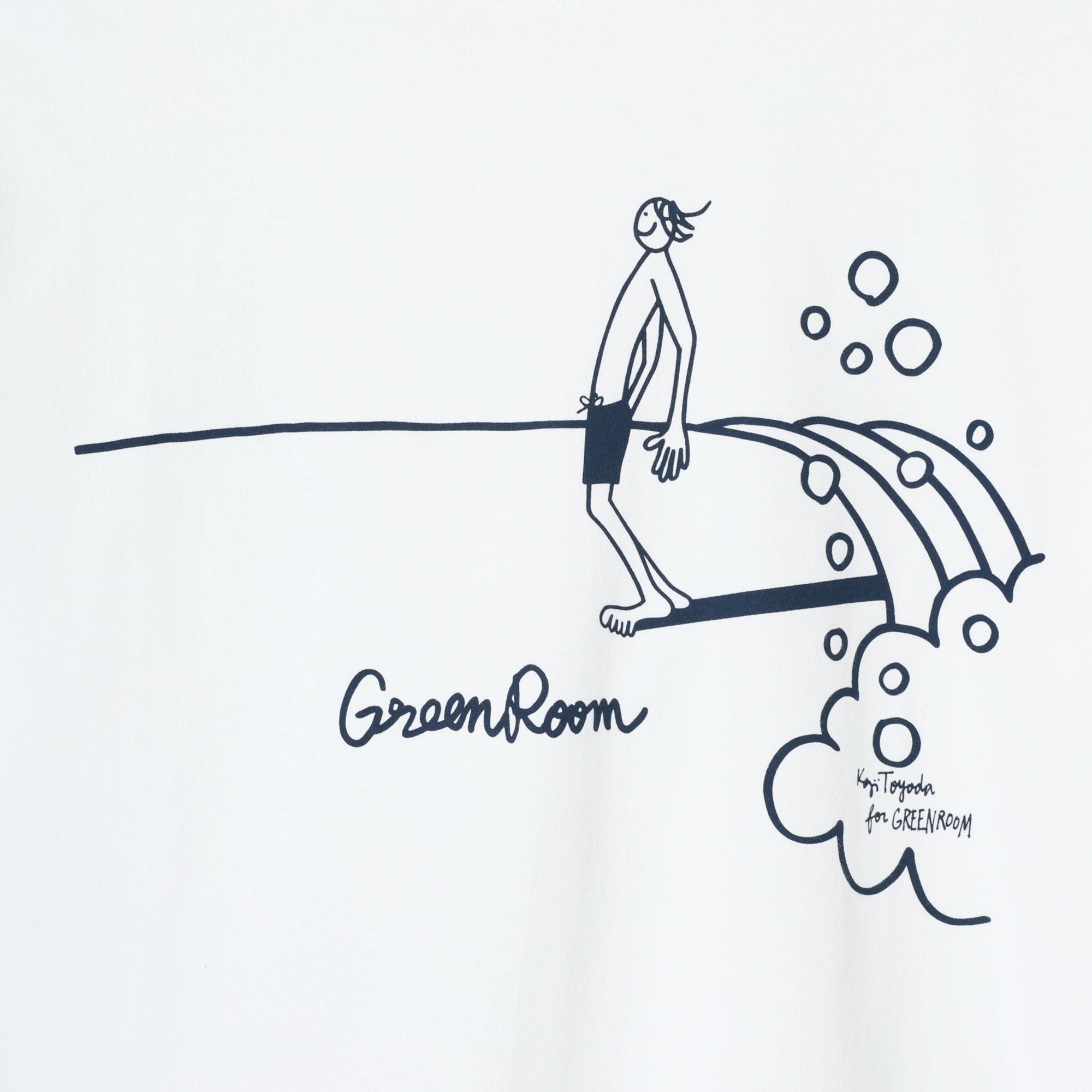 KOJI TOYODA HANGIN ON TEE