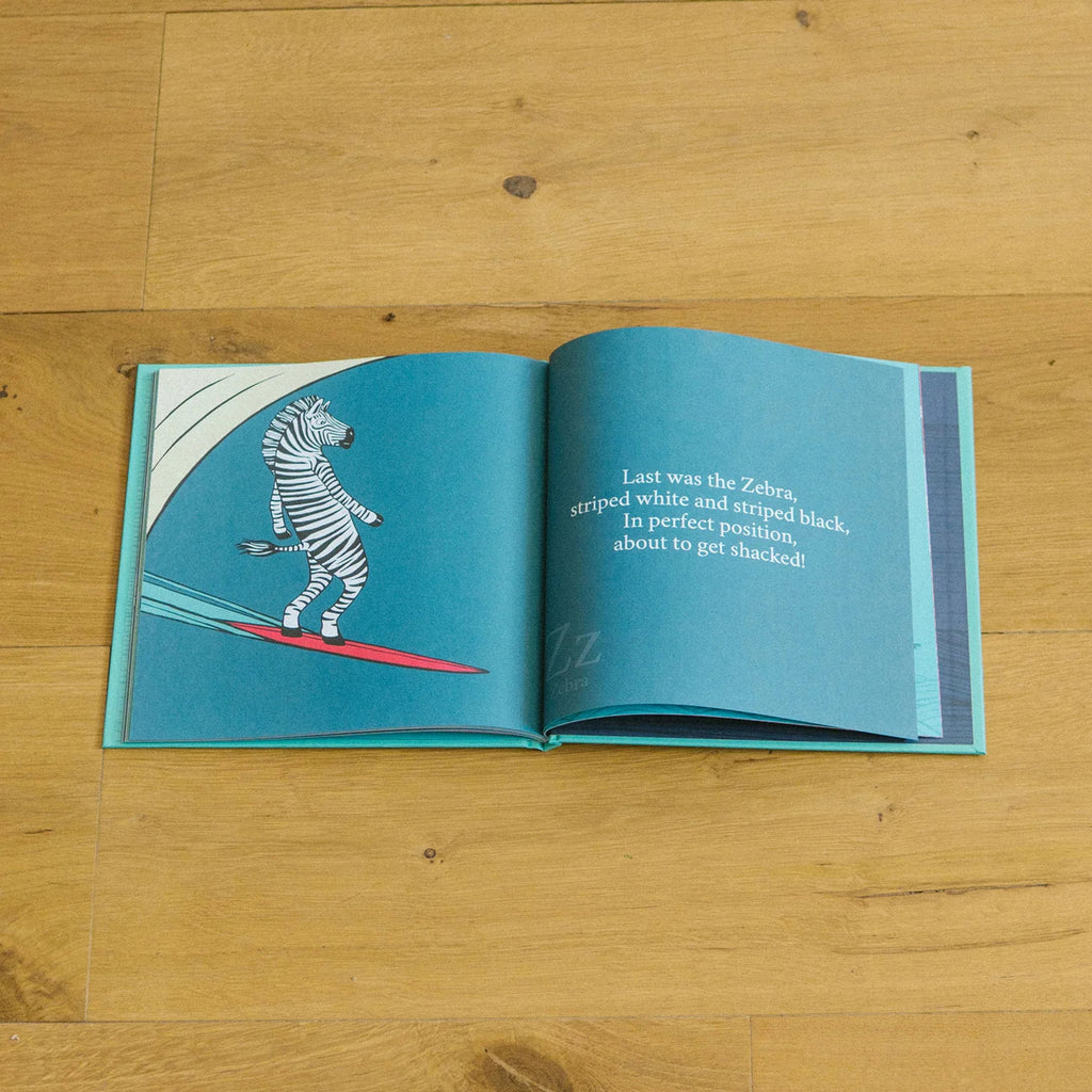 THE SURFING ANIMALS ALPHABET BOOK